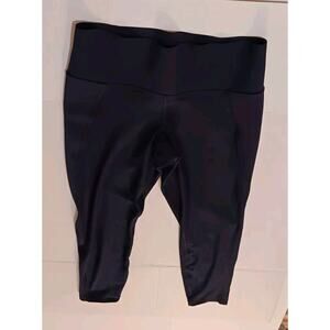Old Navy Active Women's High-Waisted Powersoft Leggings Navy Blue Size Petite L